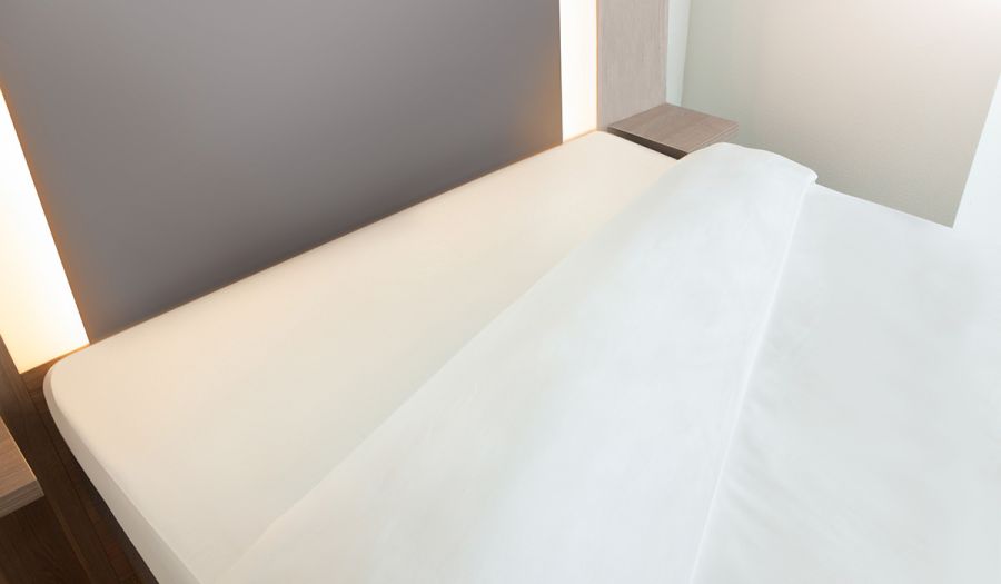 Hotel fitted sheet – 100% cotton percale